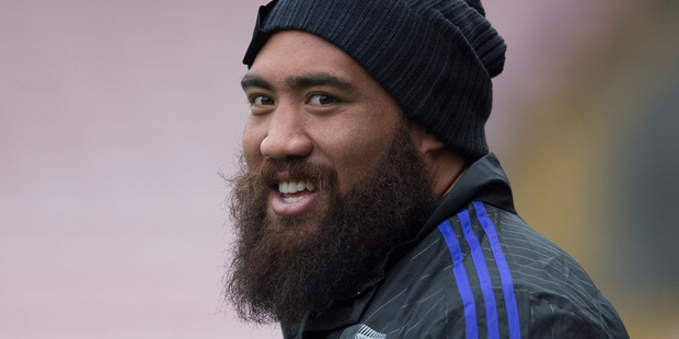 Blues prop Charlie Faumuina and his wife Rachelle have welcomed a new baby boy. Photo/Brett Phibbs