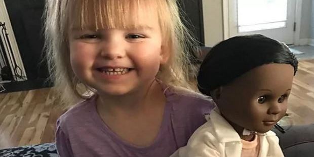 Brandi Benner posted the doll photo on Facebook. Photo / Facebook