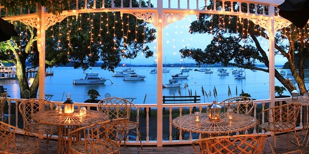 The Duke of Marlborough pub in Russell, Bay of Islands.