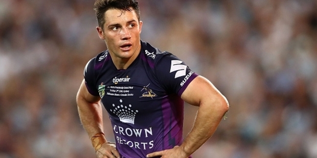 Canterbury and Parramatta loom as the early leaders in the race for the signature of Storm playmaker Cooper Cronk. Photo / Getty Images