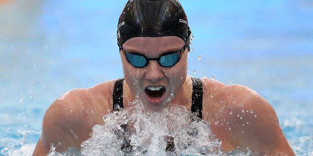 Helena Gasson during her qualifying swim in the 200m individual medley. Photo / BW Media
