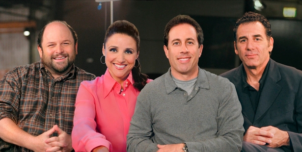 Jason Alexander, Julia Louis-Dreyfus, Jerry Seinfeld and Michael Richards delivered nine seasons of great laughs.
