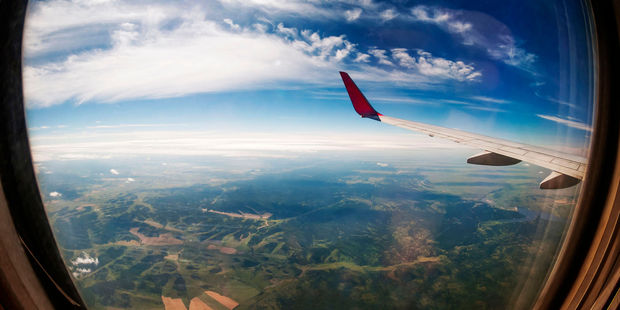 The next time you fly long haul, spare a thought for the environment. Photo / 123RF