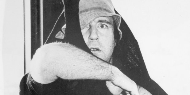 John Clarke as Fred Dagg in 1987.