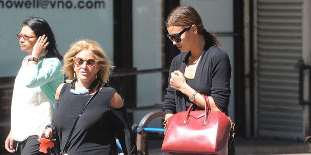 Irina Shayk and Bradley Cooper's mother Gloria Campano, 2015 in New York. Photo / Getty