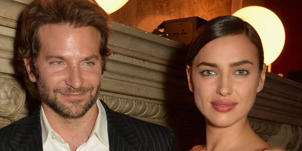 Bradley Cooper and Irina Shayk. Photo / Getty