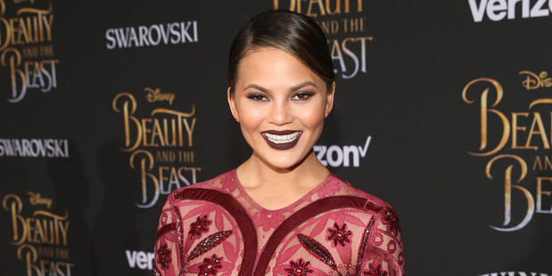 Chrissy Teigan made a beautician's dreams come true. Photo / Getty