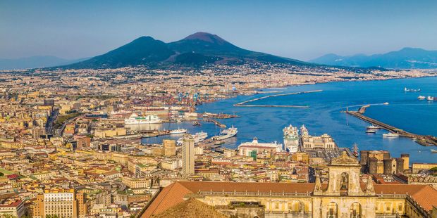 Vesuvius could repeat its destruction of Pompeii with Naples. Photo / 123RF