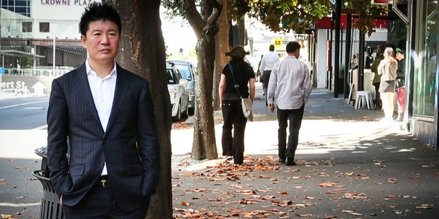 William Yan in Auckland shortly after returning from his trial in China. Photo / Jason Oxenham.