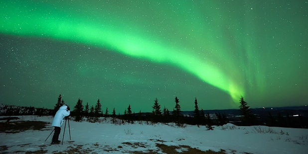 The aurora borealis. Photo / 123RF