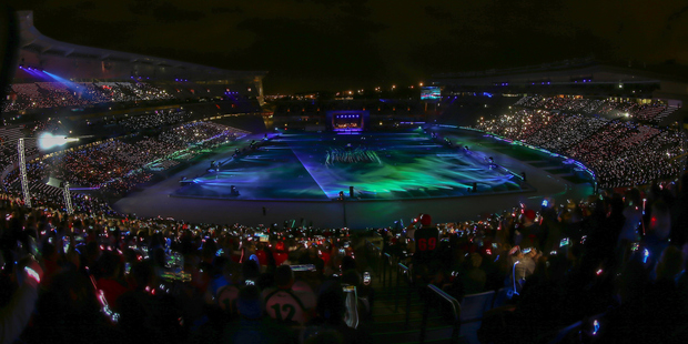 The World Masters Games Opening Ceremony, Eden Park. Photo/Photosport
