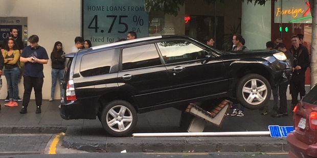 Parking in Auckland's Queen St is at a premium.