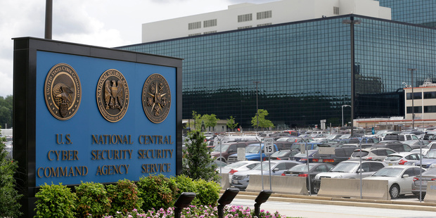 The National Security Agency (NSA) campus in Fort Meade, Maryland, where the US Cyber Command is located. Photo / AP