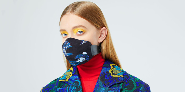 Healthy Breath face mask, MEO with cover design by Karen Walker. Picture/supplied