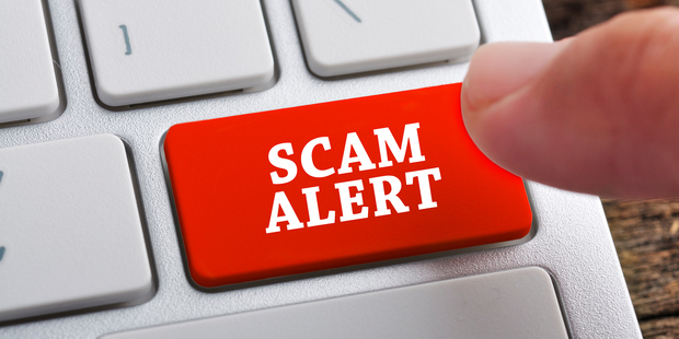 A Paraparaumu woman has been drawn into a computer scam.