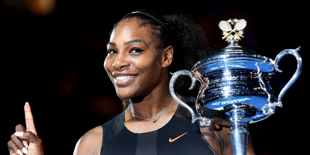 Ilie Nastase could face censure after apparently making a racist comment about Serena Williams' pregnancy. Photo / www.photosport.co.nz