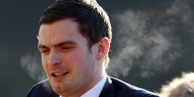 Adam Johnson filmed laughing in jail over sex conviction