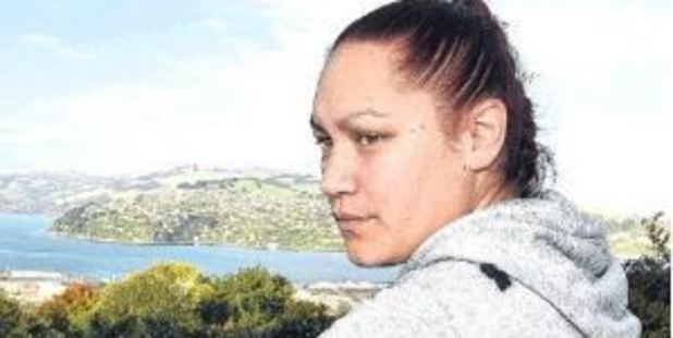 Finding a home has proved a struggle for Dunedin mother of three Ki'anie Pikia. Photo / Otago Daily Times