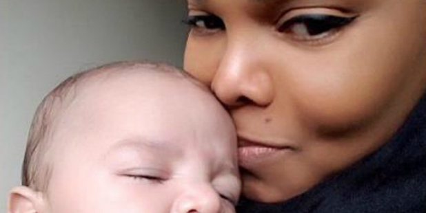 Janet Jackson and her son. Photo / Instagram