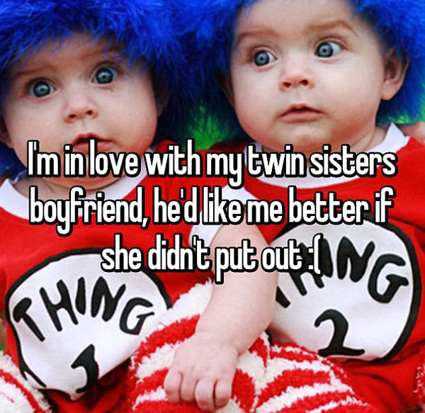 This woman blamed her sister's loose ways as the reason why her boyfriend had favoured her. Photo / Whisper