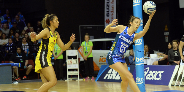 Mystics Goal Shooter Bailey Mes. Photo / Photosport