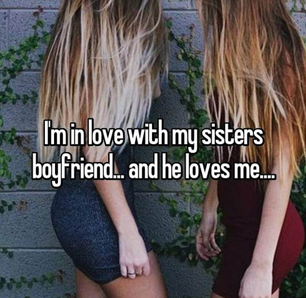 One woman is convinced that her feelings are indeed reciprocated by her sister's partner. Photo / Whisper