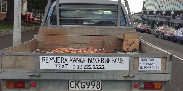 Spotted on Ponsonby Road. Photo / Supplied