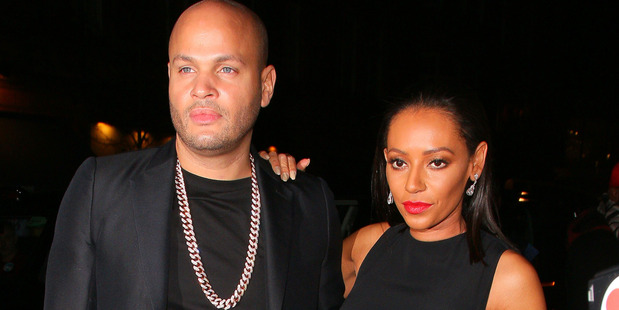 Stephen Belafonte and Melanie Brown pictured in 2014. Photo / Getty Images