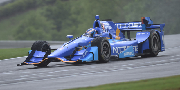 Scott Dixon during the Grand Prix of Alabama IndyCar race on April 23, 2017. Photo / Getty Images