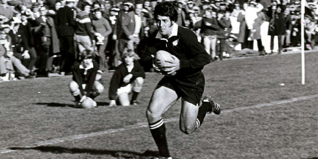 Bryan Williams in action for the All Blacks. Photo/Photosport
