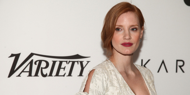 Jessica Chastain attends Variety's Power of Women: New York. Photo / AP