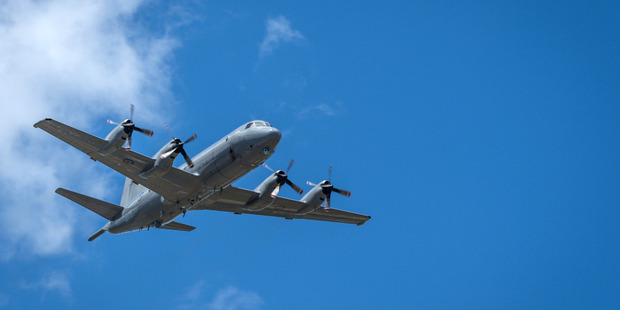 RCCNZ Mission Coordinator Conrad Reynecke says a New Zealand Airforce P3 Orion has found the man  believed to be a missing fisherman. Photo / File