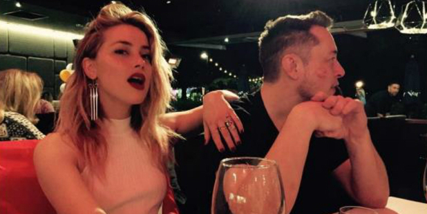 Amber Heard and Elon Musk. Photo / Instagram