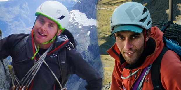 Name release - missing climbers found in Fiordland