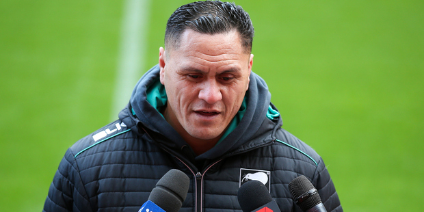 New Zealand head coach David Kidwell speaks to the media. Photo/Photosport