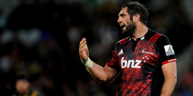 Sam Whitelock of the Crusaders. Photo / Photosport