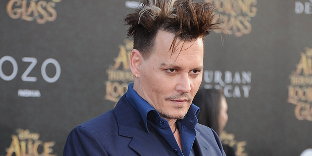Johnny Depp apparently doesn't even bother to learn his lines. Photo / Getty Images