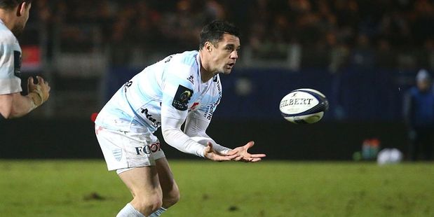 Dan Carter finished his All Blacks career with a man of the match performance at Twickenham. Photo / Getty