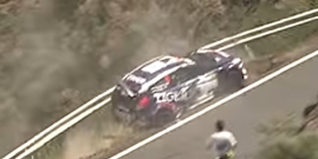 One driver (and his co-pilot) got insanely lucky this week following a crash. Photo / Youtube.