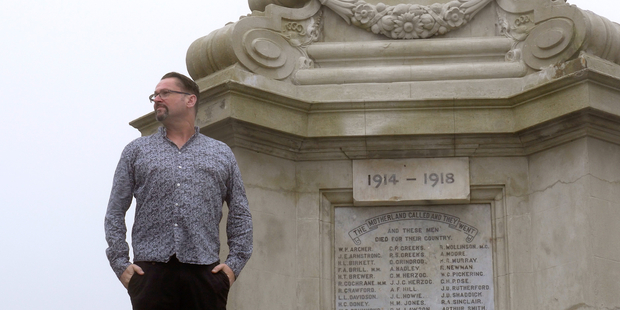 Acclaimed New Zealand composer Gareth Farr pays homage to those who died on the French and Belgium battlefields of WWI. Photo: Jeremy Brick.