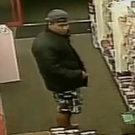 Police have released photos of the offender who allegedly attempted to rob a Woolston dairy. Photo / Police