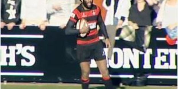 Sake Aca was racially abused while playing rugby.
