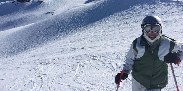 On the slopes at Cardrona. Photo / Justine Tyerman