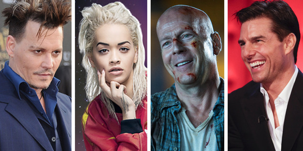 Johnny Depp, Rita Ora, Bruce Willis and Tom Cruise have all had their lines fed to them before.