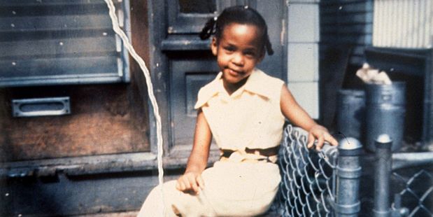 A young Whitney Houston in 'Can I Be Me' and in 'True Hollywood'. Photo / Supplied