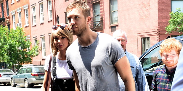 Taylor Swift and Calvin Harris pictured together in 2015. Photo / Getty Images