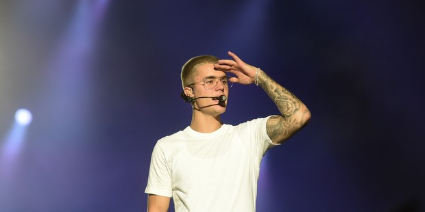 Justin Bieber, pictured on stage in Rio de Janeiro, will perform India's biggest-ever concert. Photo / Getty