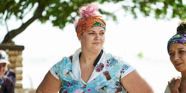 Hannah was voted out of her tribe but returned to the show to challenge Dee after a night on Exile Island.