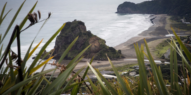 The beach settlement of Piha, in West Auckland, has been rocked by a series of suspicious fires. Photo / Jason Oxenham