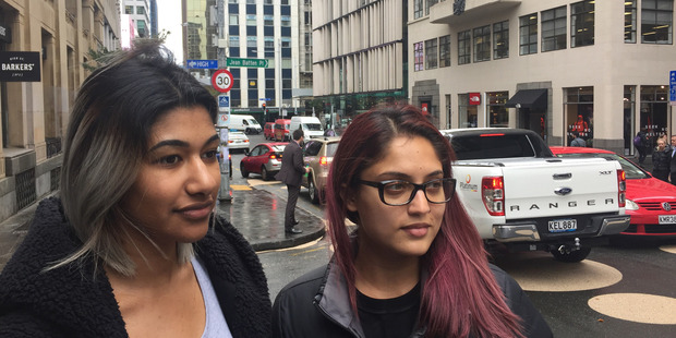 Harishree Kumar, left, and Anita Zahoor. Photo / Cherie Howie